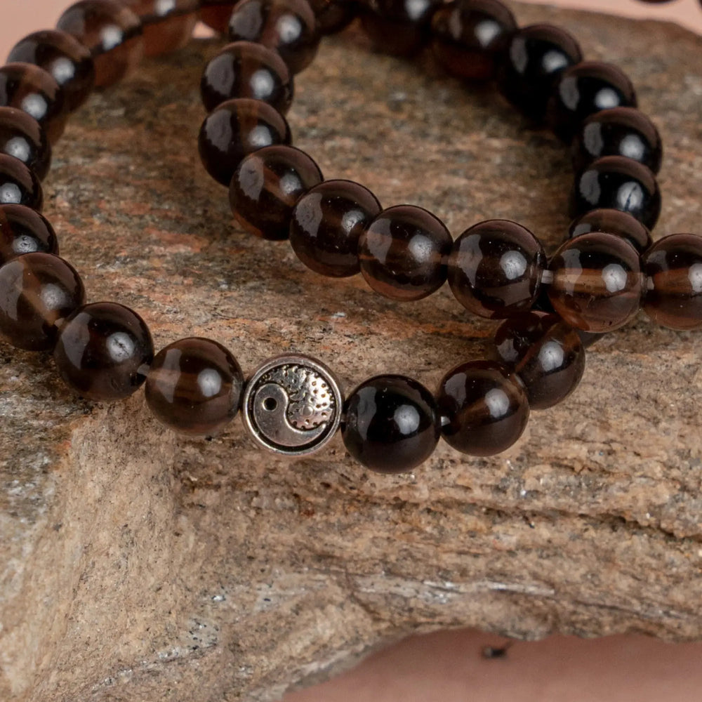 Smokey Quartz Bracelet Jaipur Crystal Gems