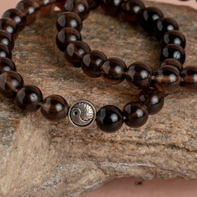 Smokey Quartz Bracelet Jaipur Crystal Gems