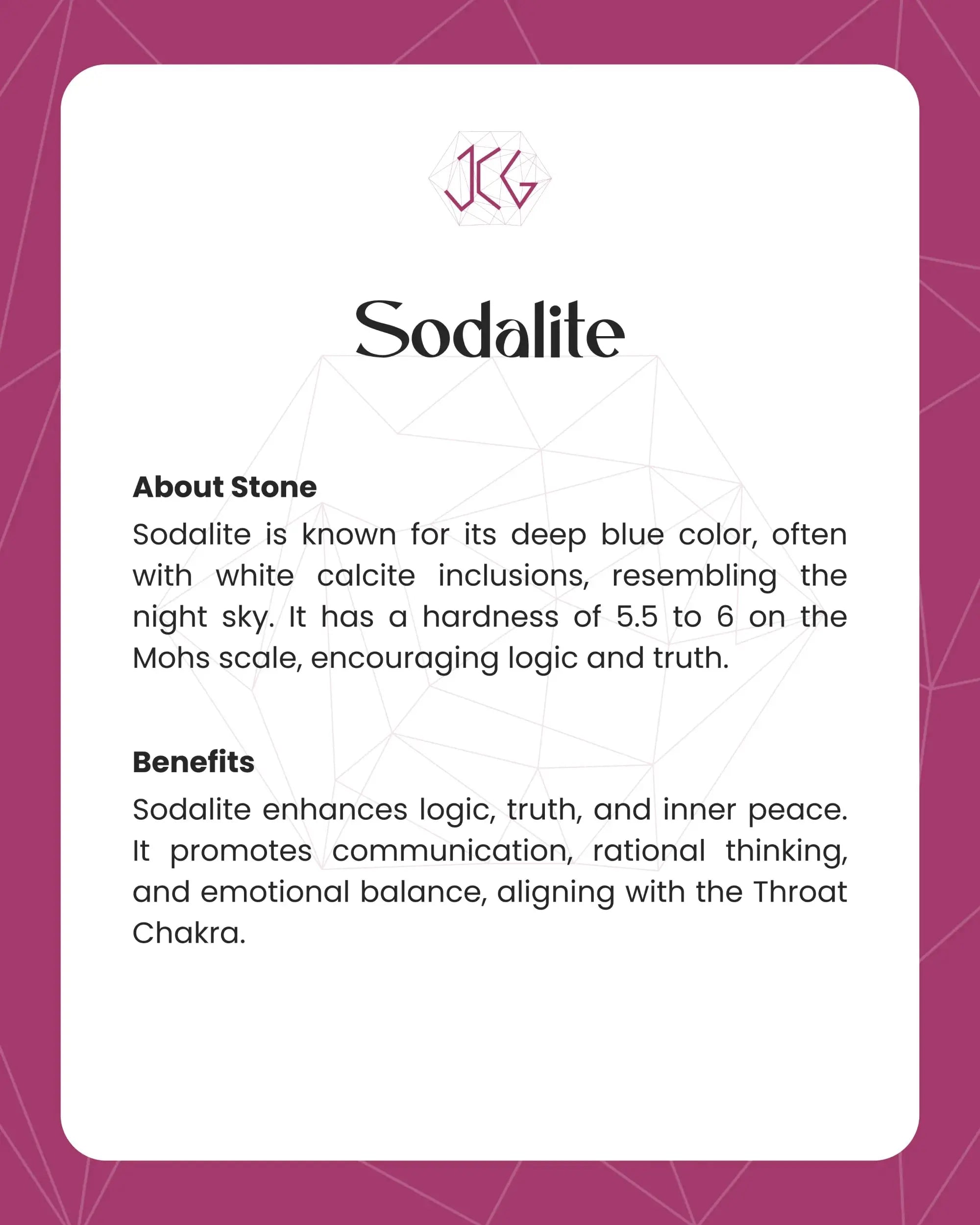 Sodalite Bracelet Jaipur Crystal Gems