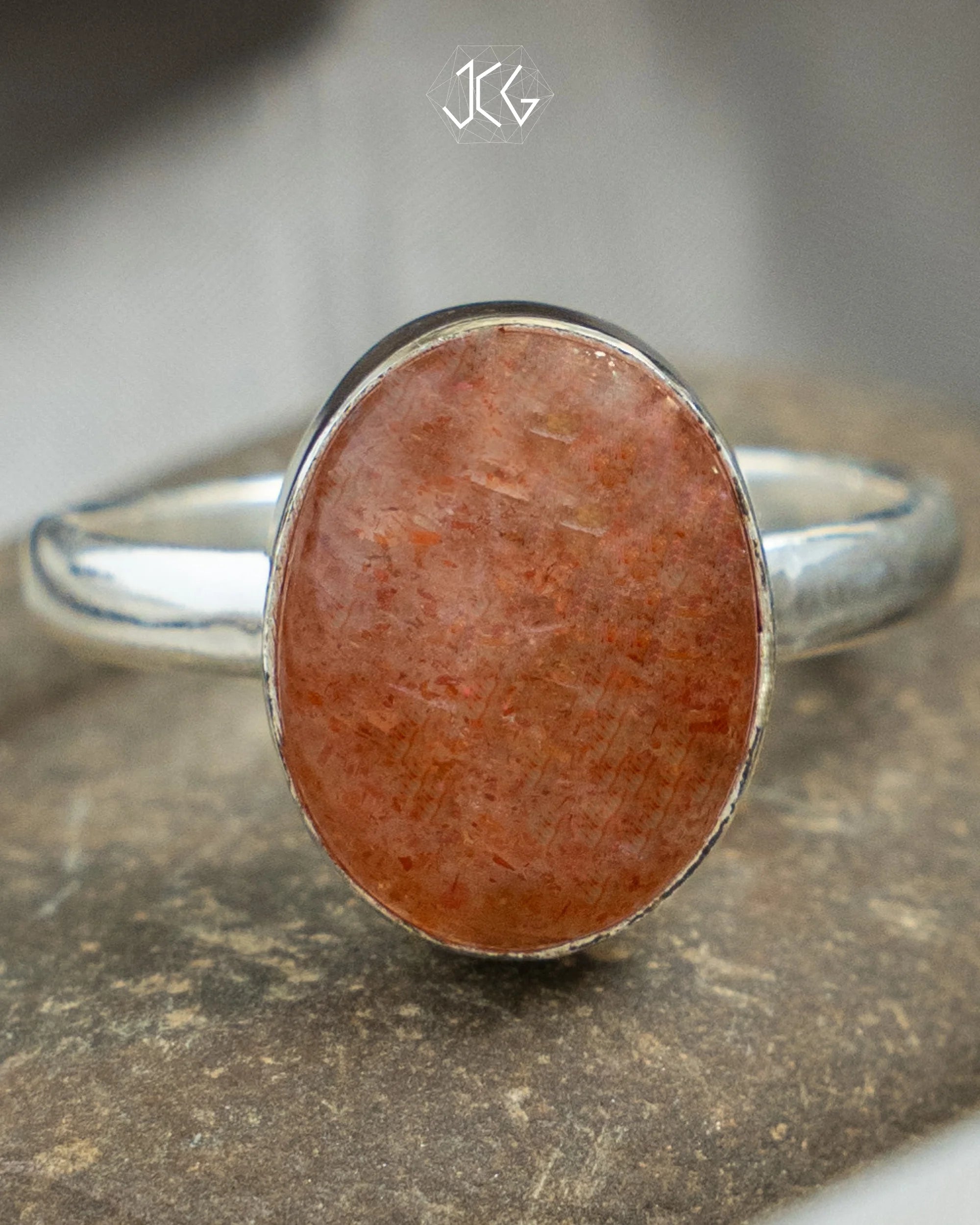 Sunstone Ring Jaipur Crystal Gems