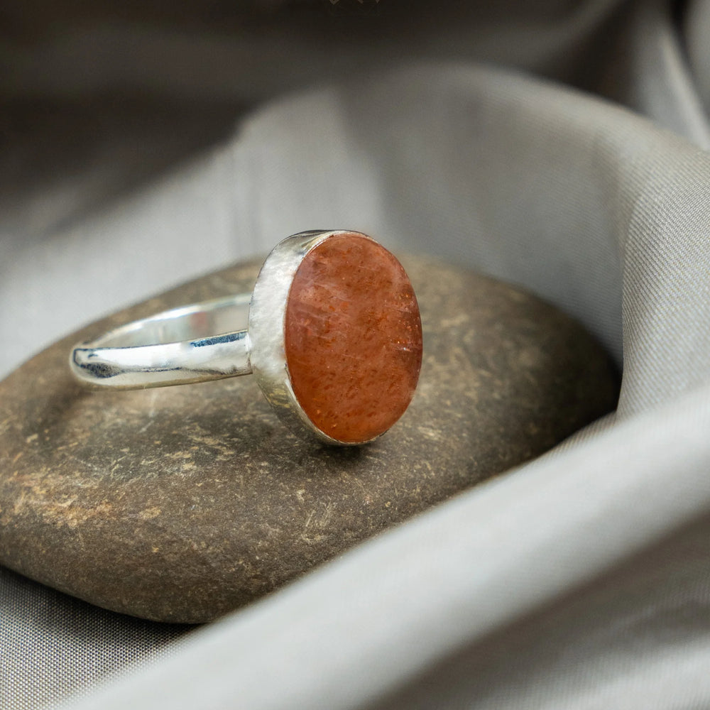 Sunstone Ring Jaipur Crystal Gems