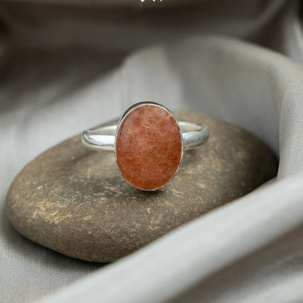 Sunstone Ring Jaipur Crystal Gems