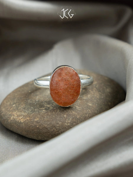 Sunstone Ring Jaipur Crystal Gems