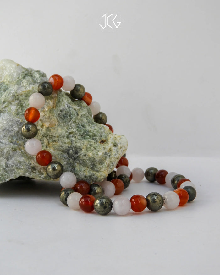 Taurus (Vrishabh) Zodiac Sign Bracelet 8mm