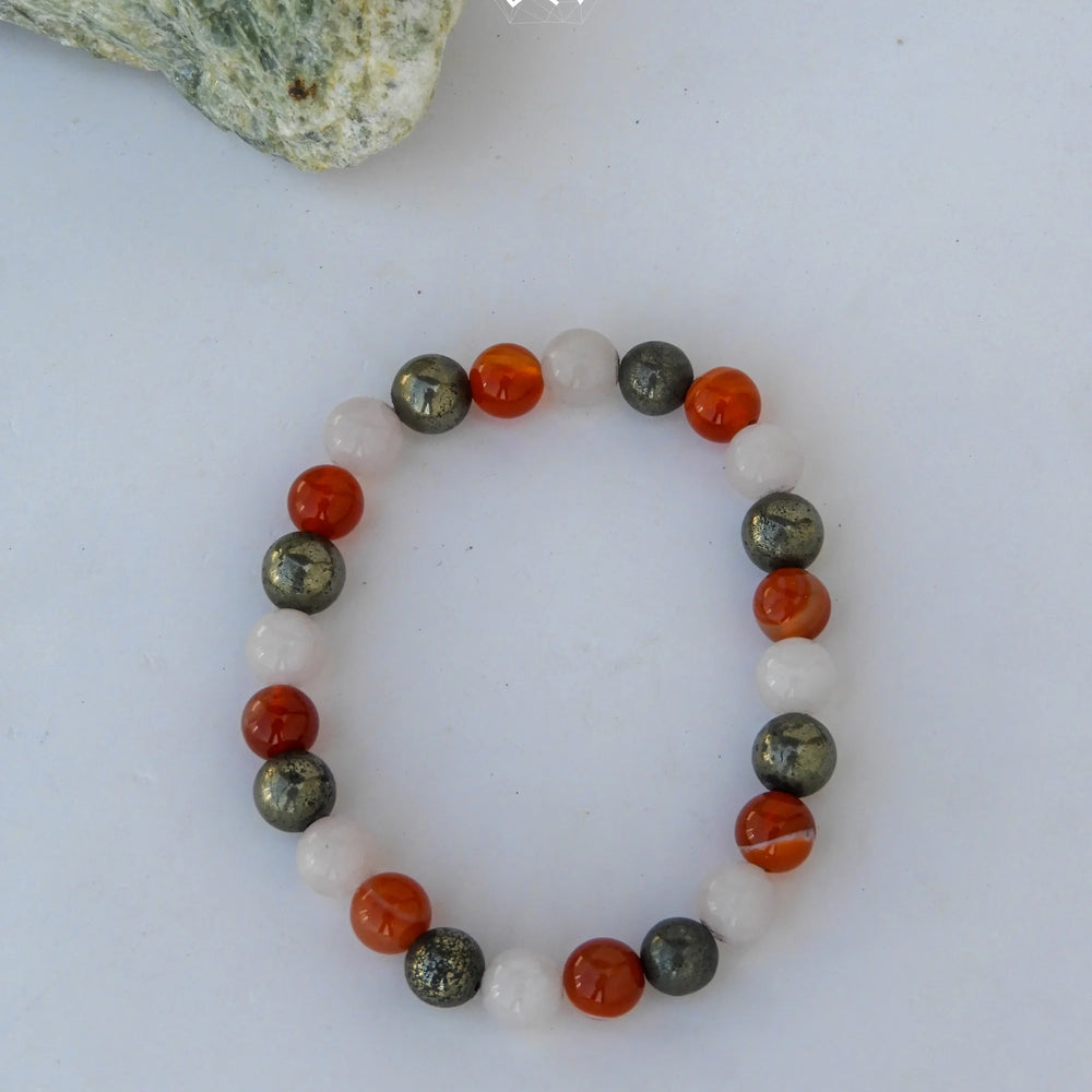Taurus (Vrishabh) Zodiac Sign Bracelet 8mm