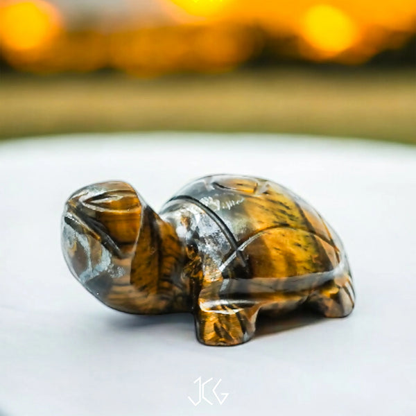 Yellow Tiger Eye Turtle