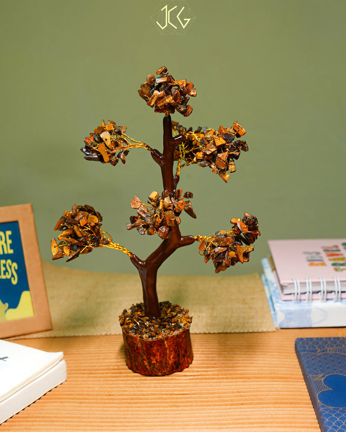 Tiger Eye Tree Jaipur Crystal Gems