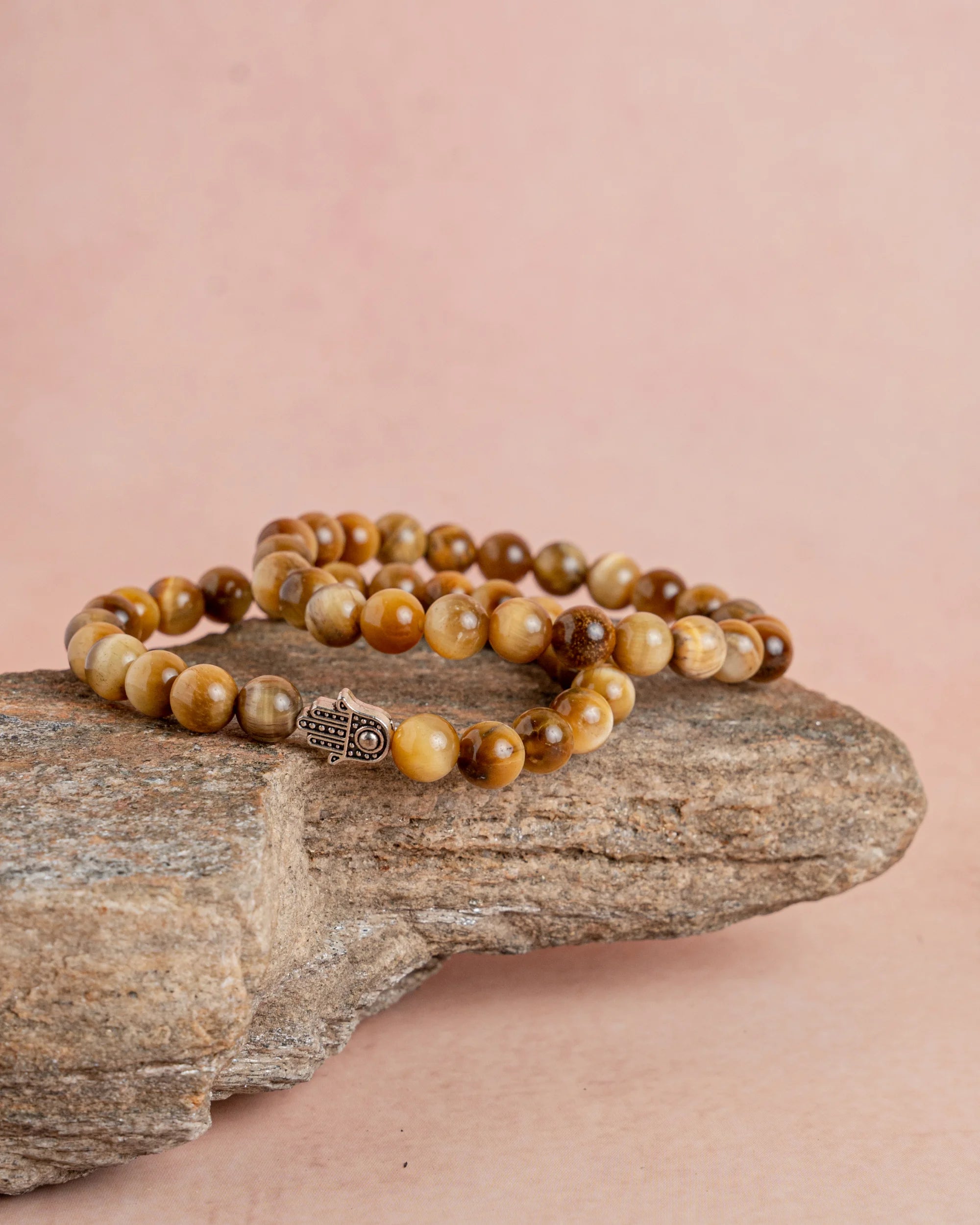 Yellow Catseye Bracelet - Jaipur Crystal Gems