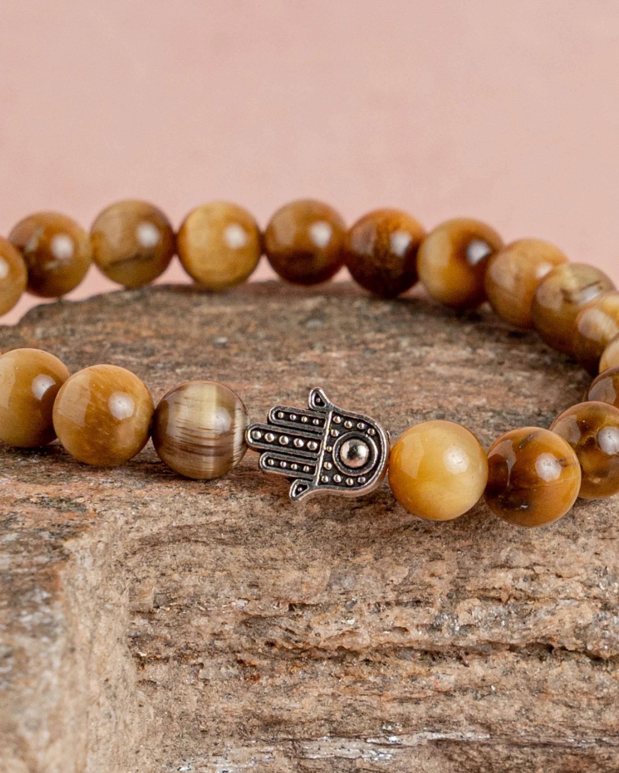 Yellow Catseye Bracelet - Jaipur Crystal Gems