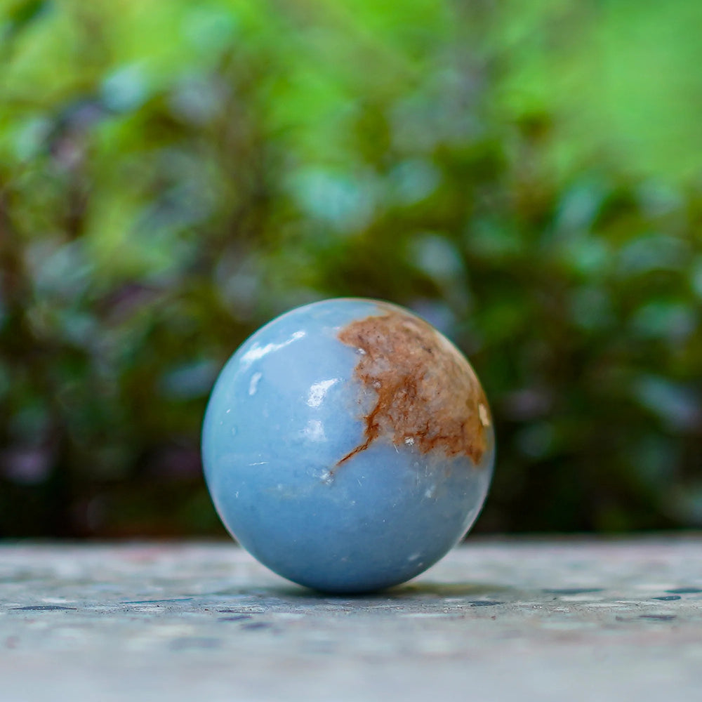 Angelite Sphere Jaipur Crystal Gems