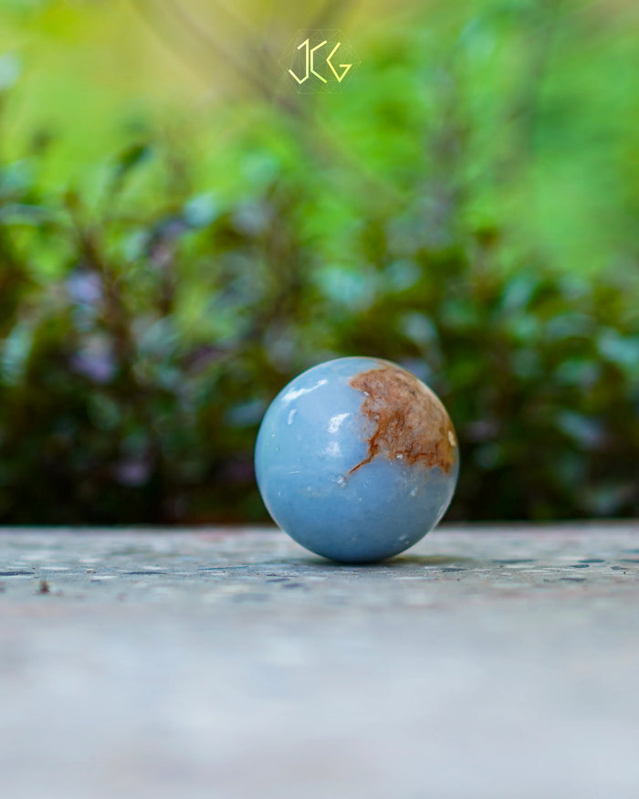 Angelite Sphere Jaipur Crystal Gems