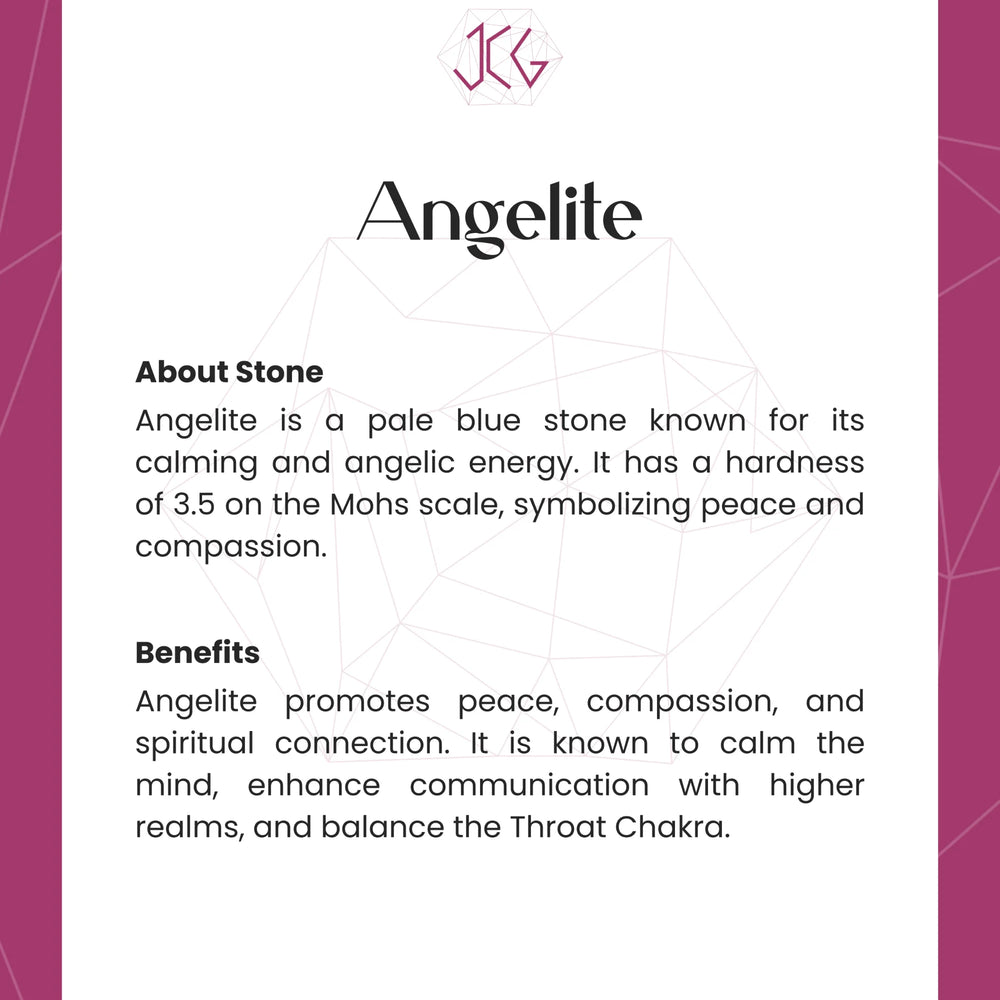 Angelite Sphere Jaipur Crystal Gems