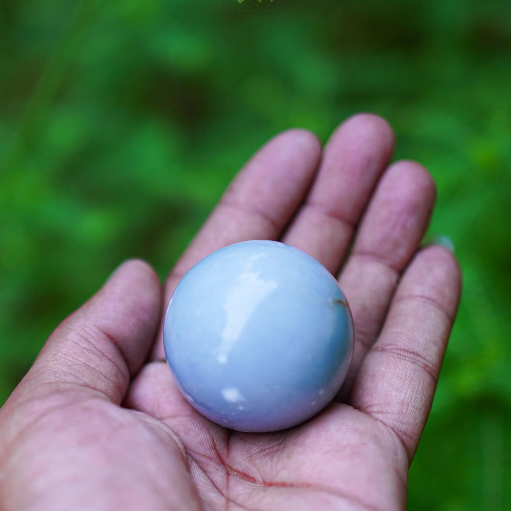 Angelite Sphere Jaipur Crystal Gems