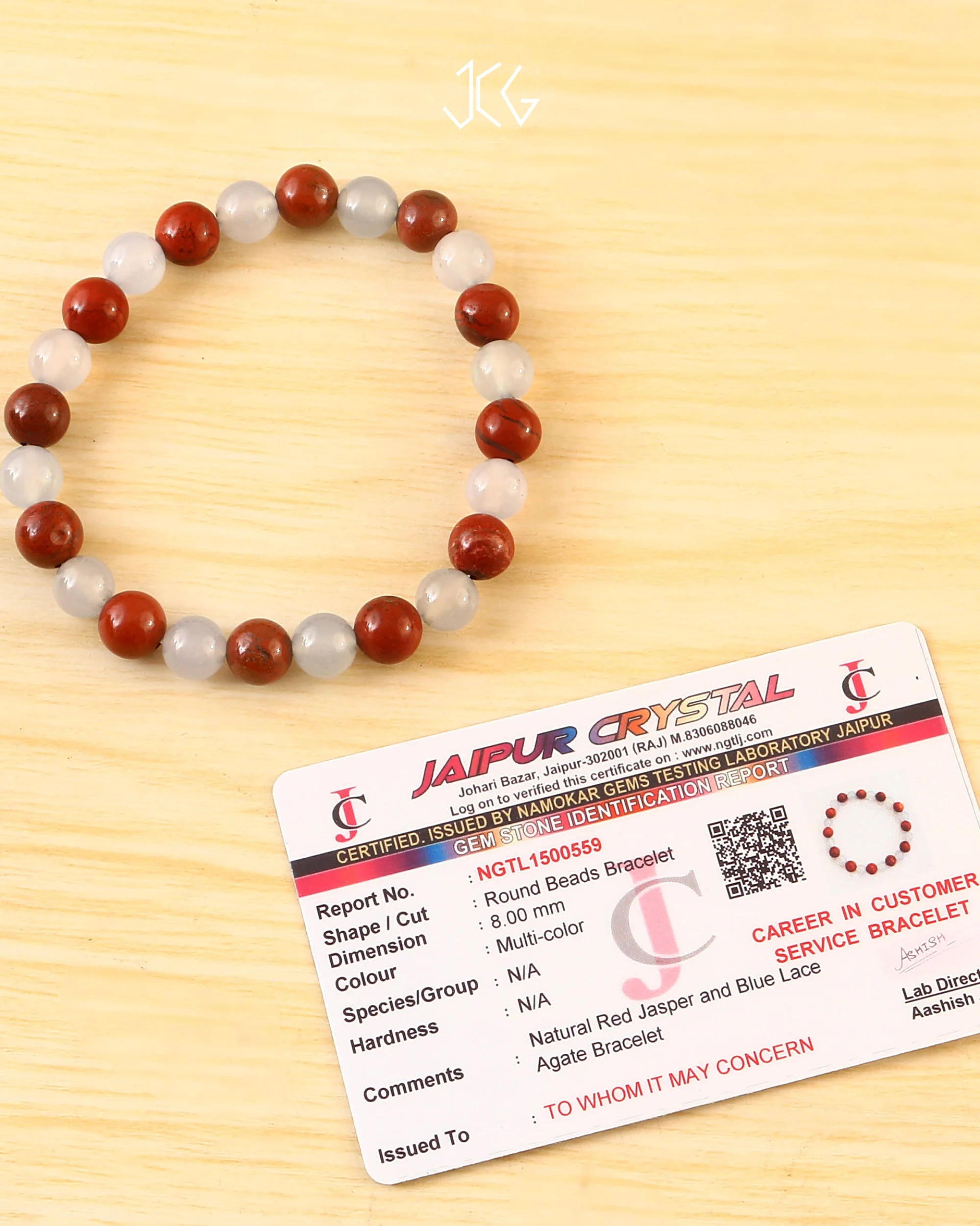 Career in Customer Service Bracelet 8mm