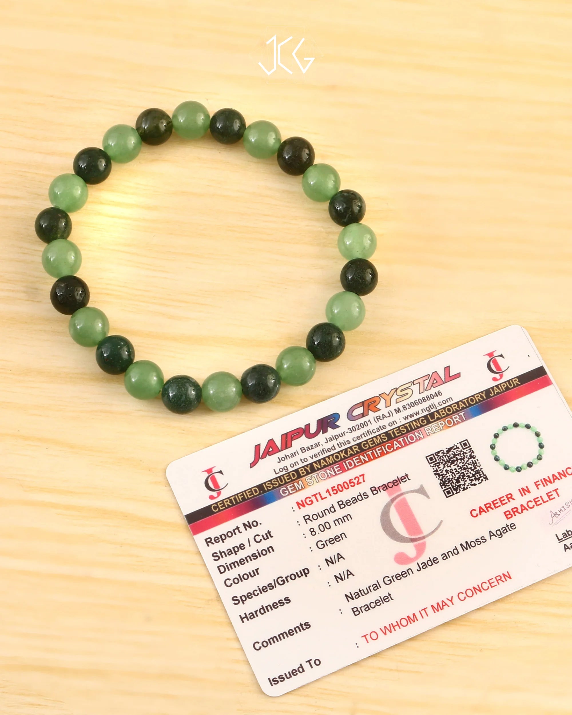 Career in Finance Bracelet 8mm