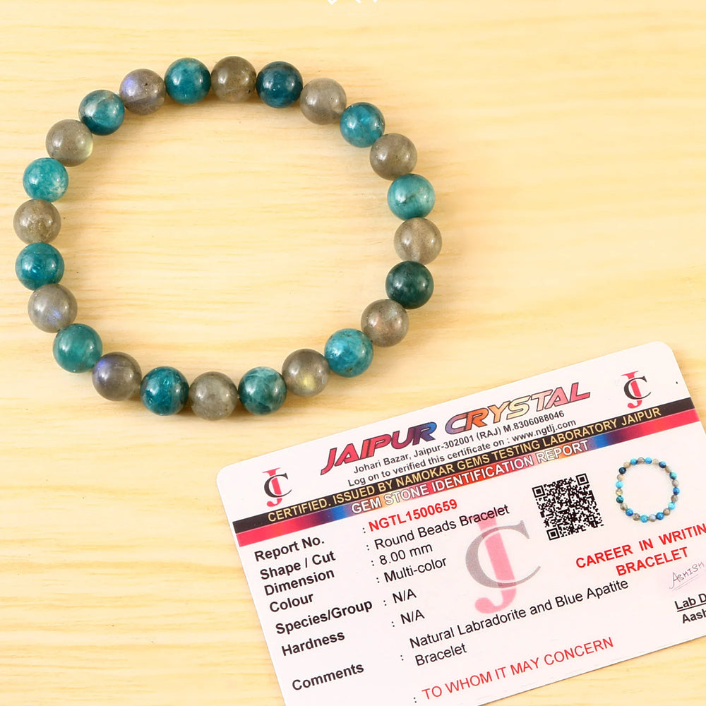 Career in Writing Bracelet 8mm
