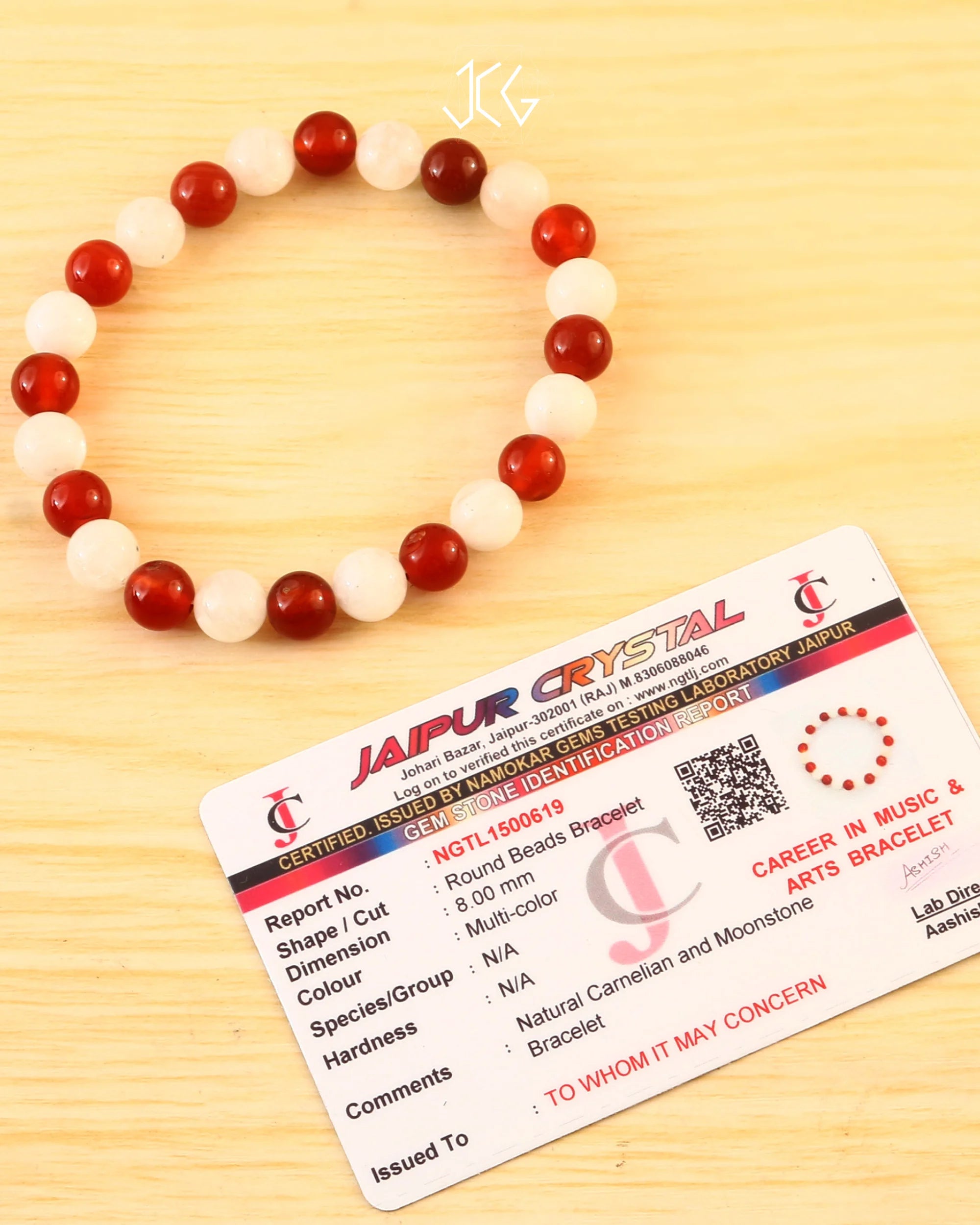 Career in Music and Art Bracelet 8mm