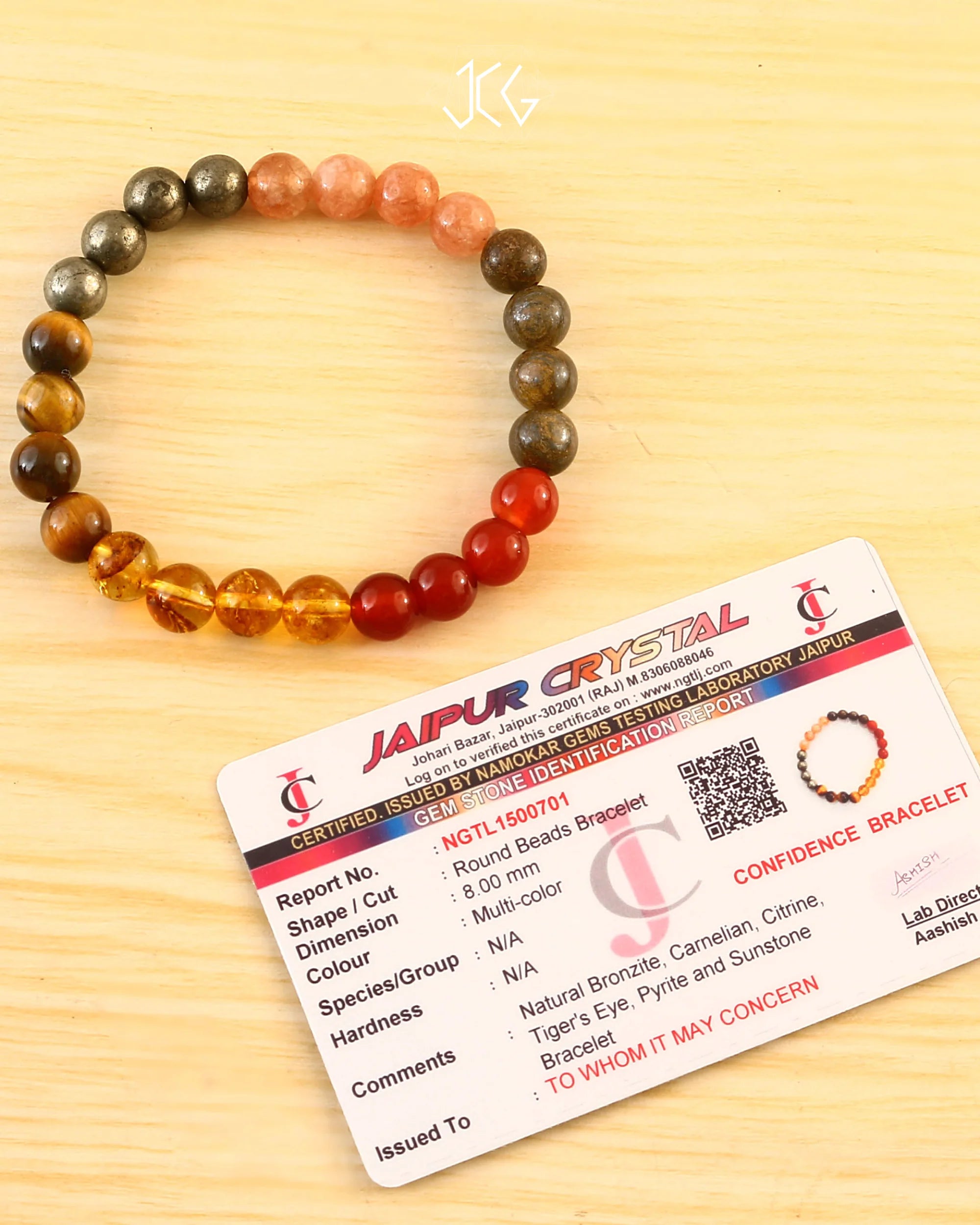 Confidence Bracelet 8mm