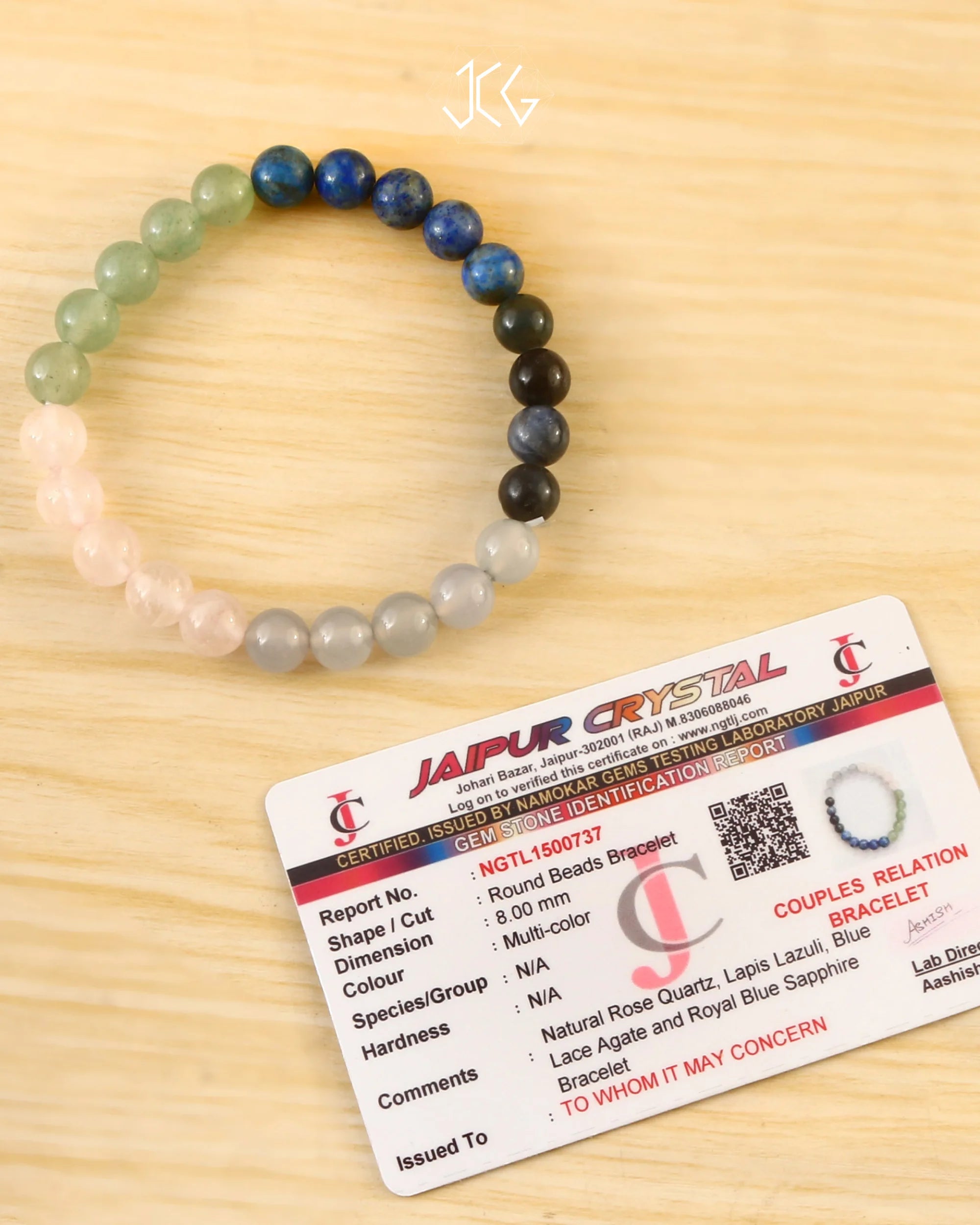 Couples Relation Bracelet 8mm