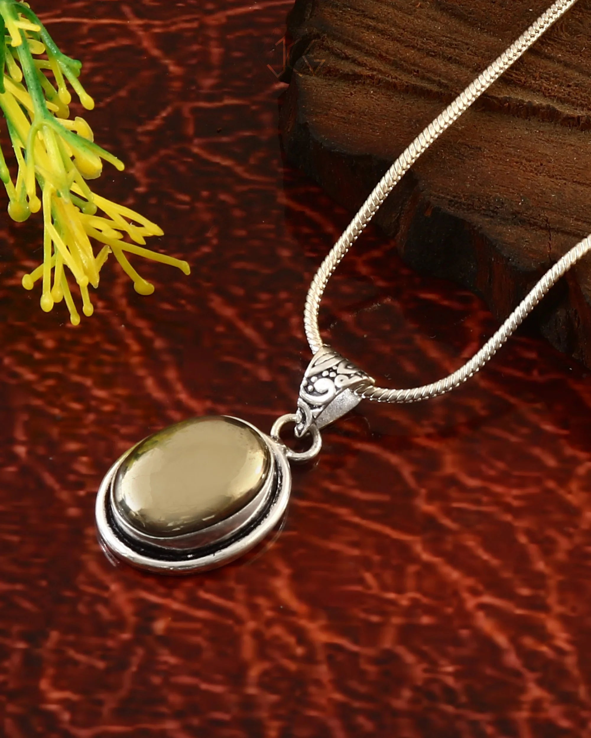 Pyrite Polish Pendant