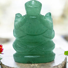 Green Aventurine Ganesha Jaipur Crystal Gems