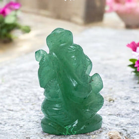 Green Aventurine Ganesha Jaipur Crystal Gems