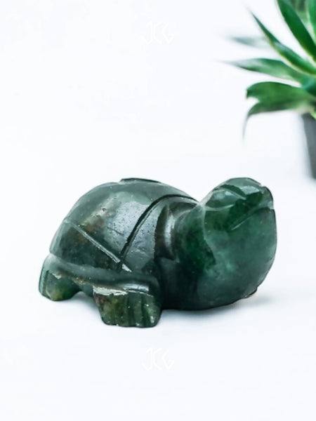 Green Jade Turtles Jaipur Crystal Gems