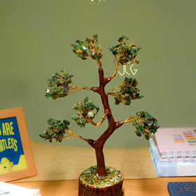 Green Jade Tree - Jaipur Crystal Gems