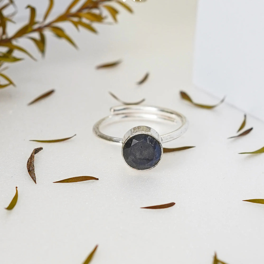 Labradorite Ring - Jaipur Crystal Gems