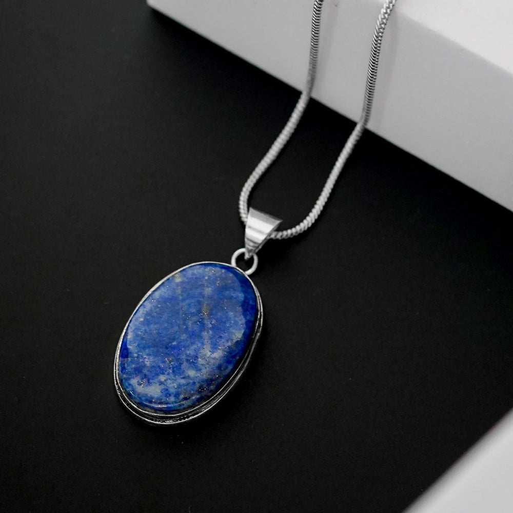 Lapis Lazuli pendant - Jaipur Crystal Gems