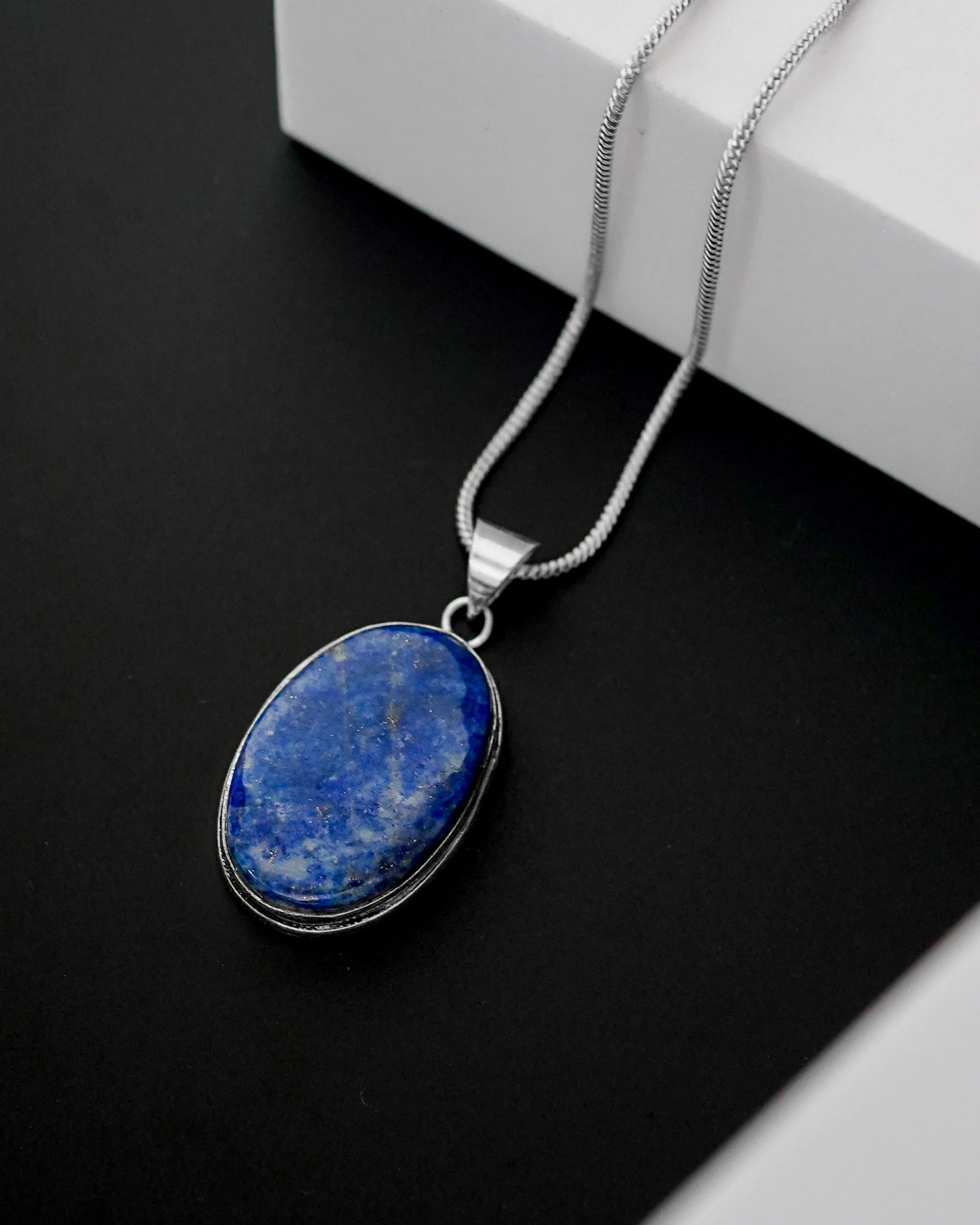 Lapis Lazuli pendant - Jaipur Crystal Gems