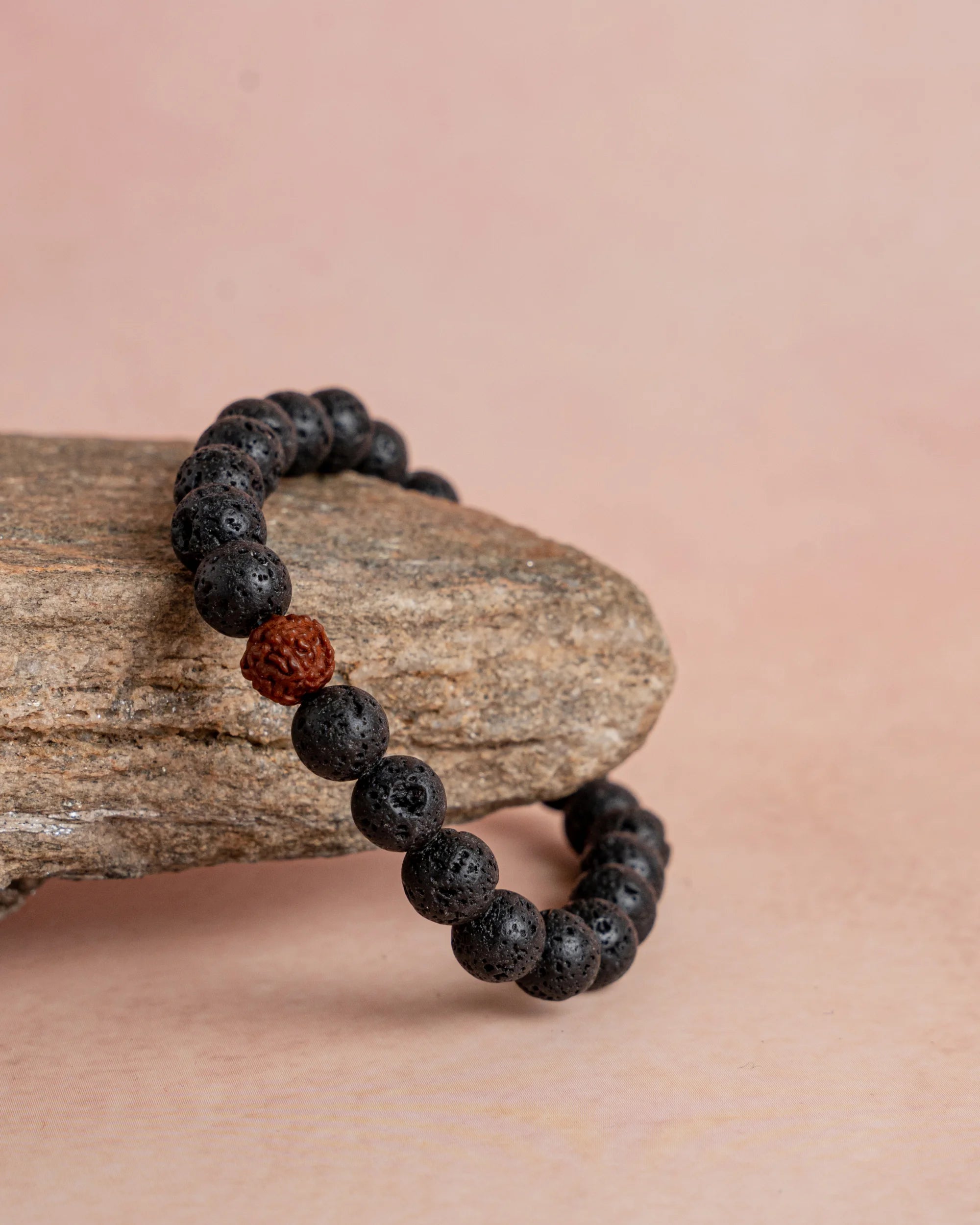Lava Stone Bracelet Jaipur Crystal Gems