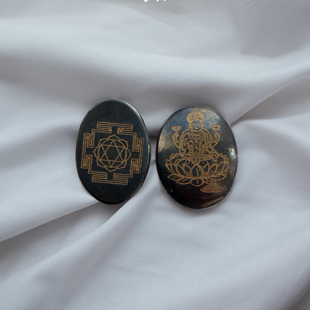 Pyrite Laxmi Zibu Coin - Jaipur Crystal Gems