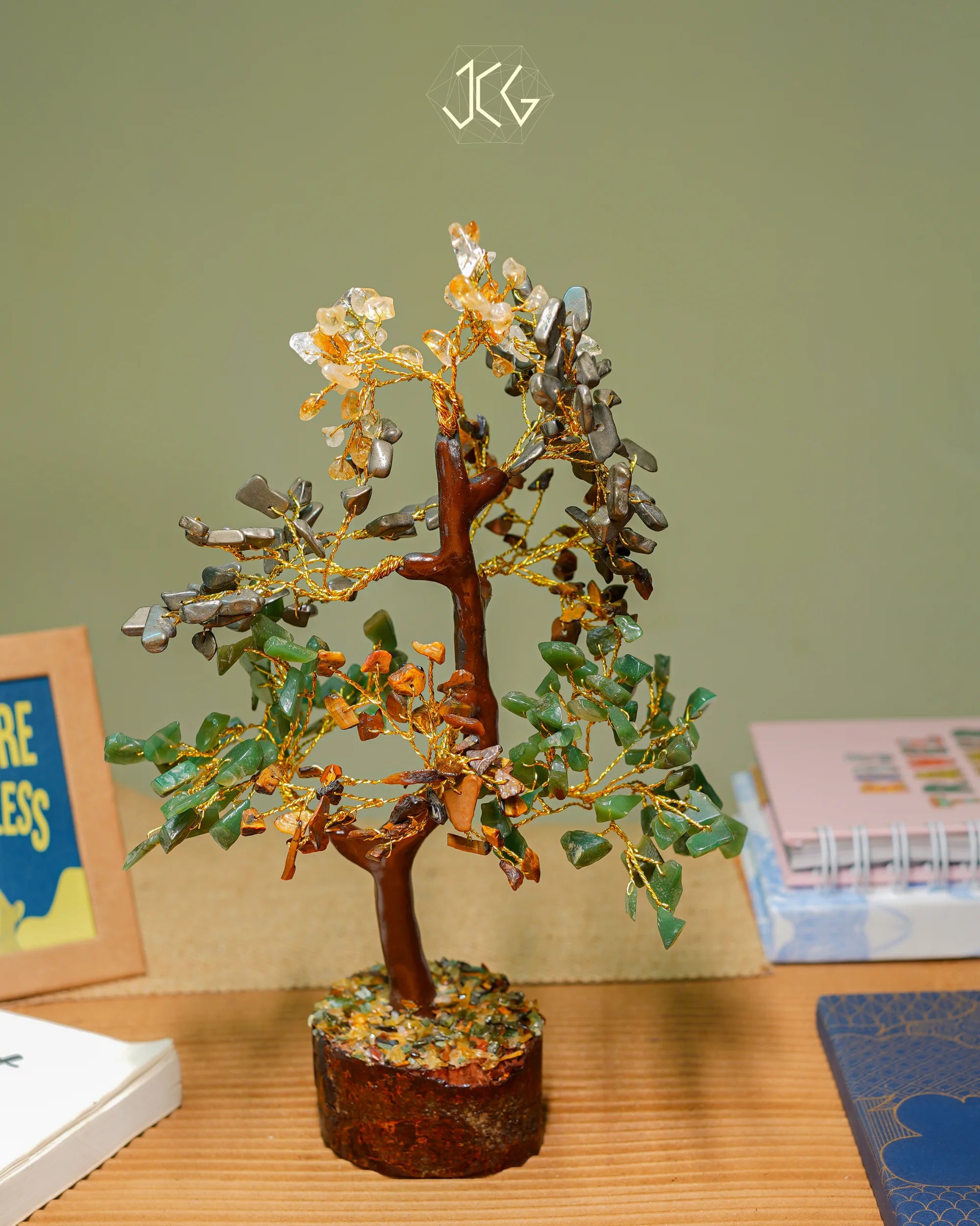 Money Magnet Tree Jaipur Crystal Gems