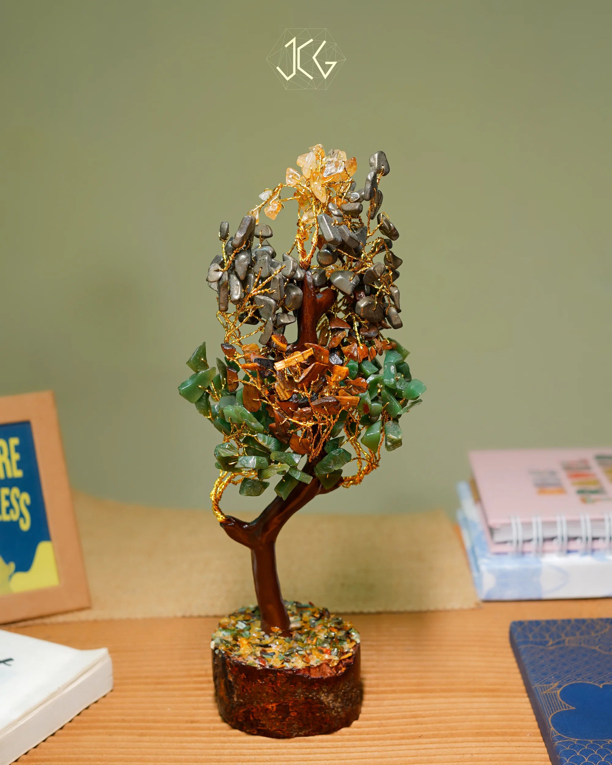 Money Magnet Tree Jaipur Crystal Gems
