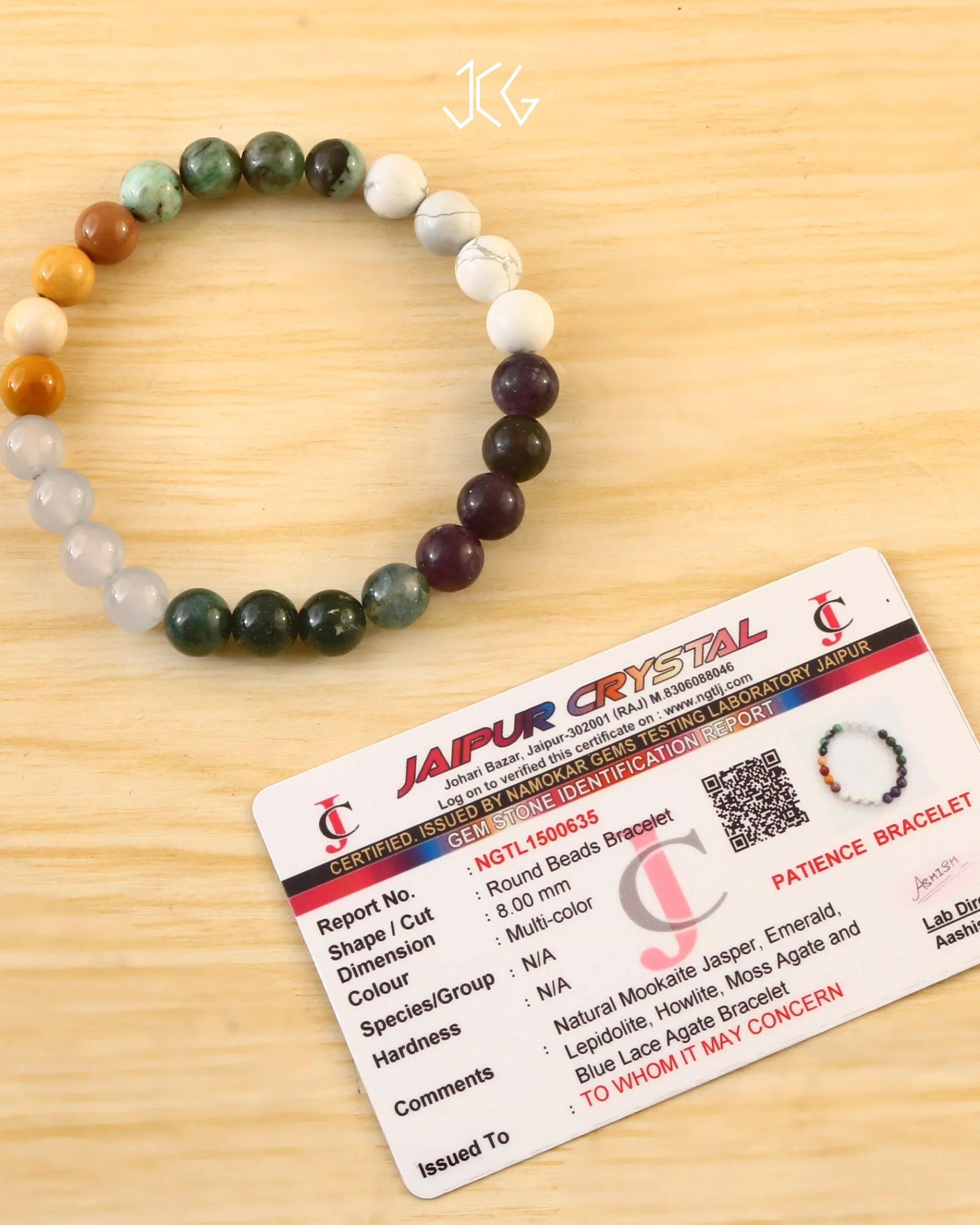 Patience Bracelet 8mm