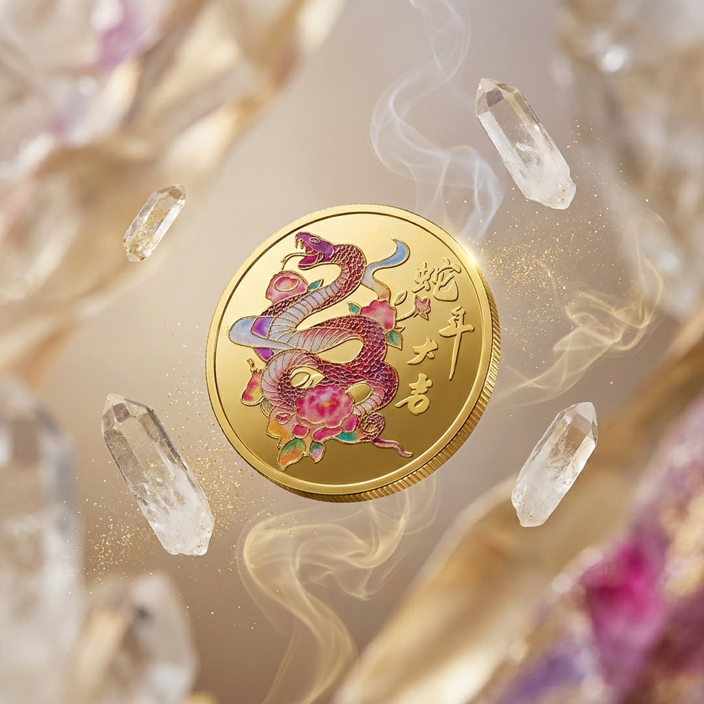 Snake Zodiac Wealth & Prosperity Coin