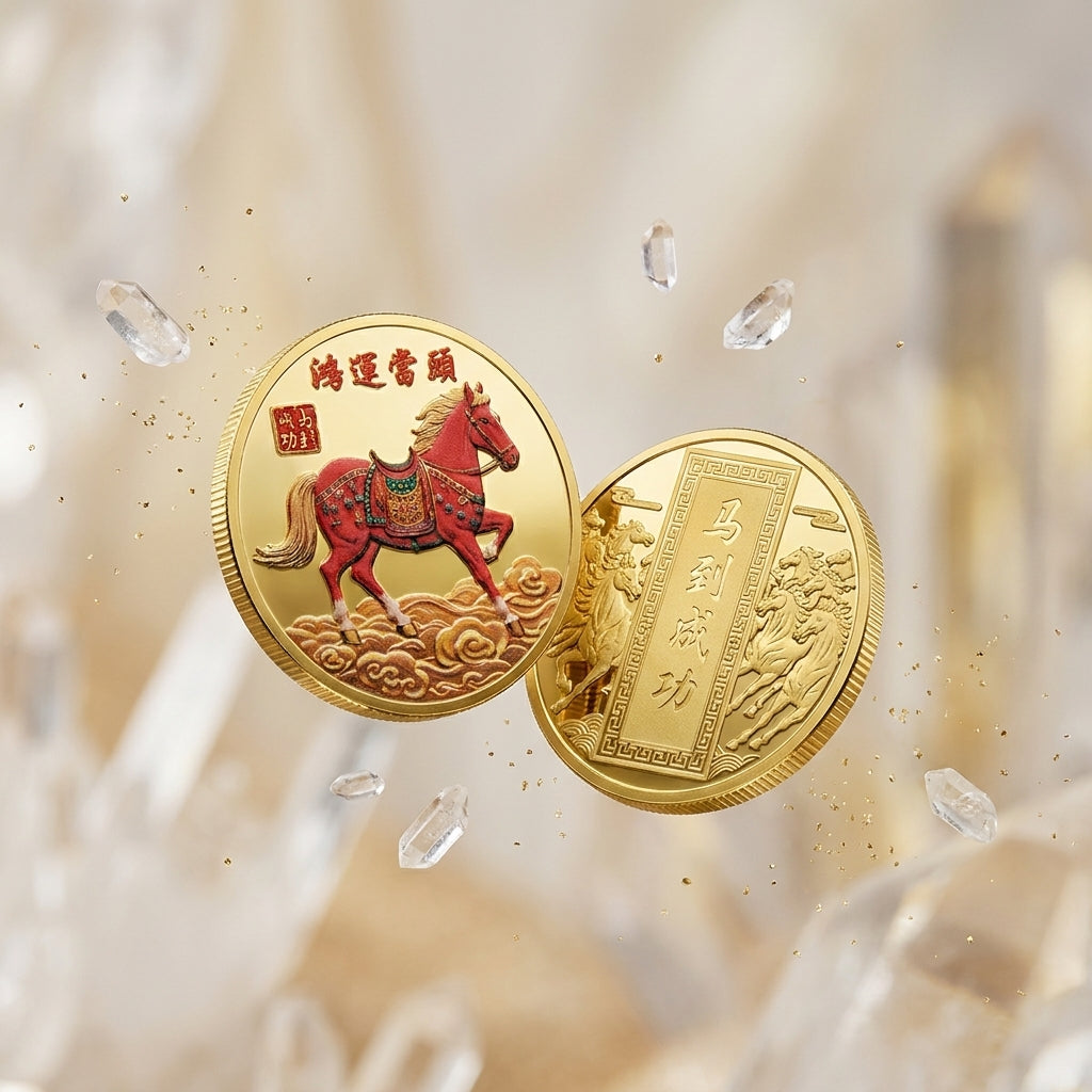 Success Horse Good Fortune Coin