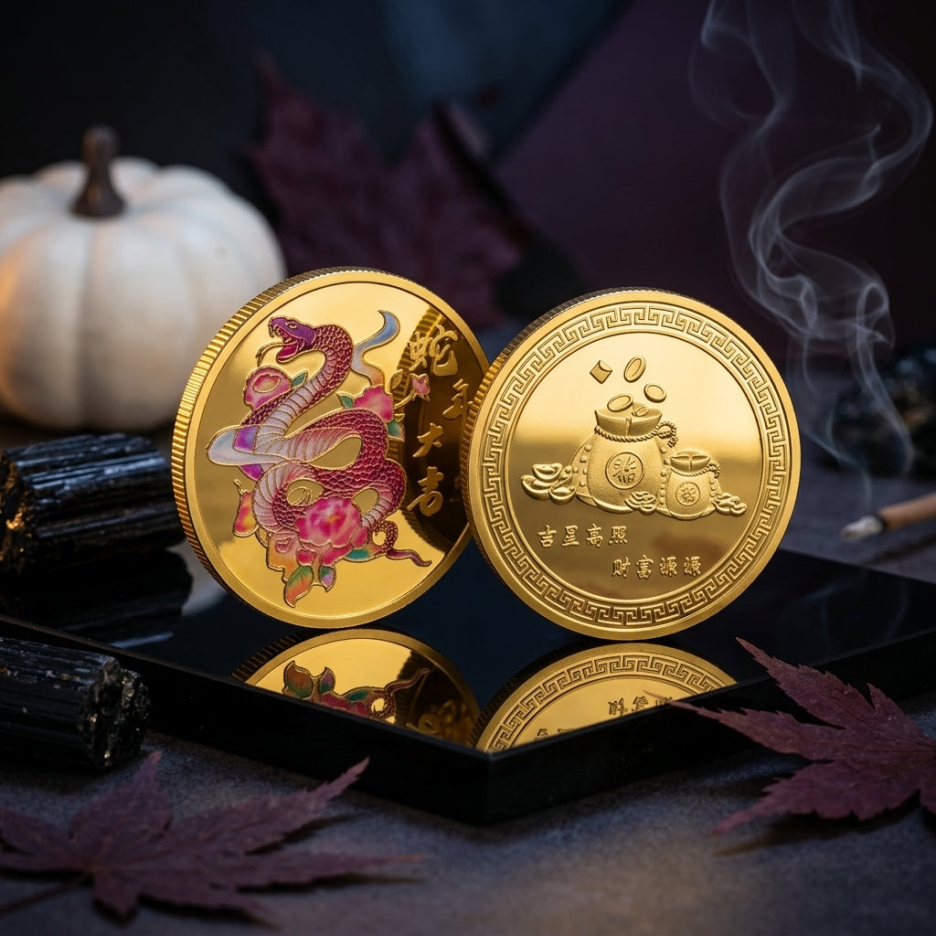Snake Zodiac Wealth & Prosperity Coin