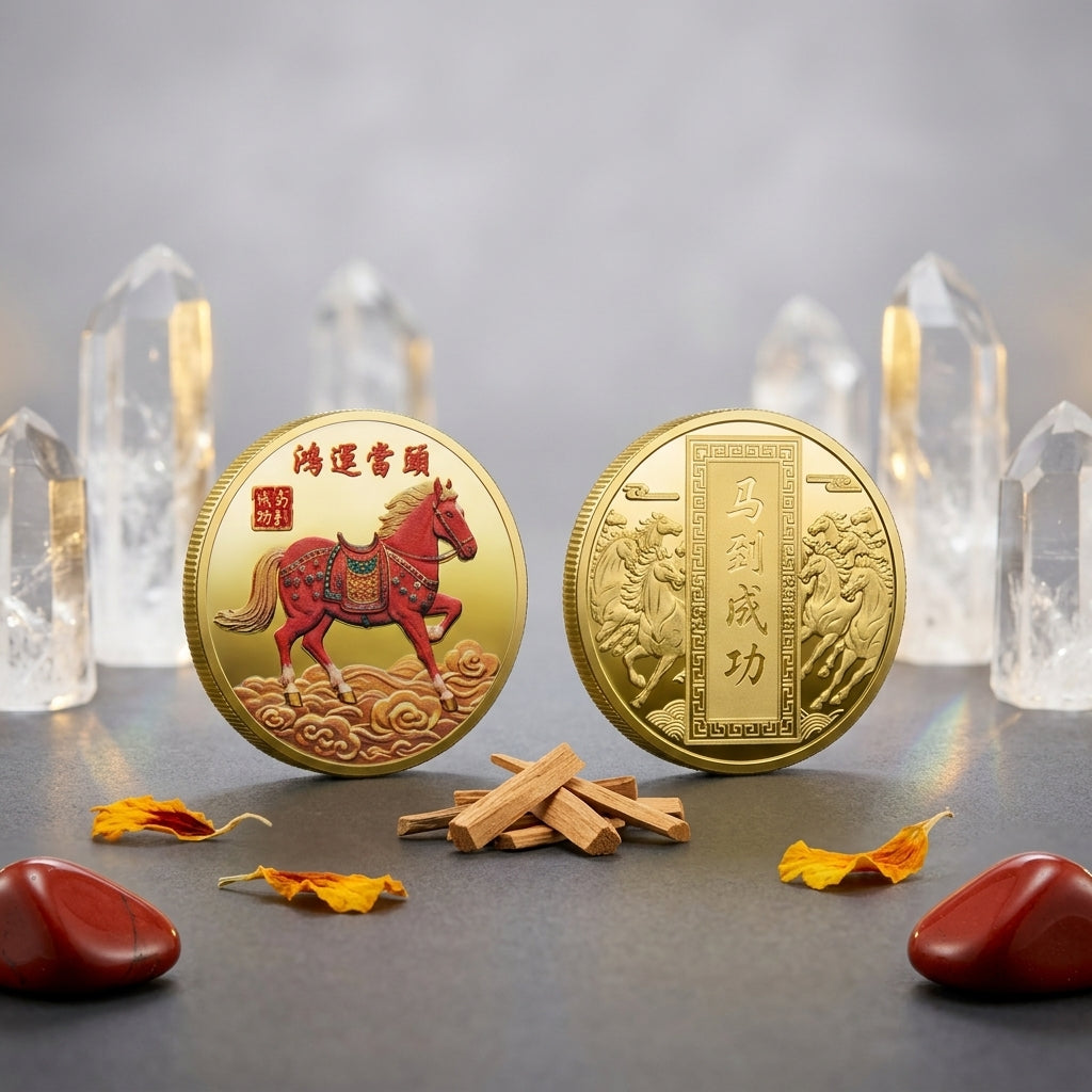 Success Horse Good Fortune Coin