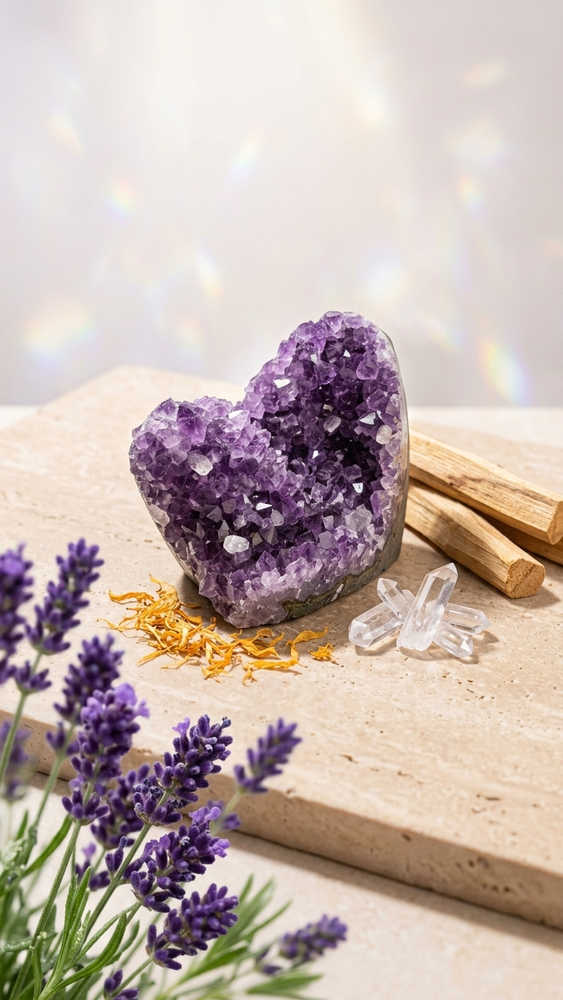 Natural Amethyst Crystal Cluster (With Certificate) | 469g
