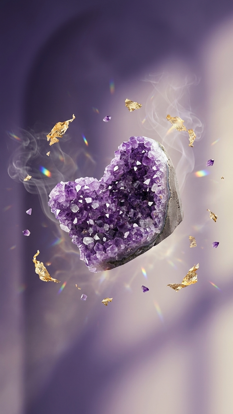 Natural Amethyst Crystal Cluster (With Certificate) | 469g