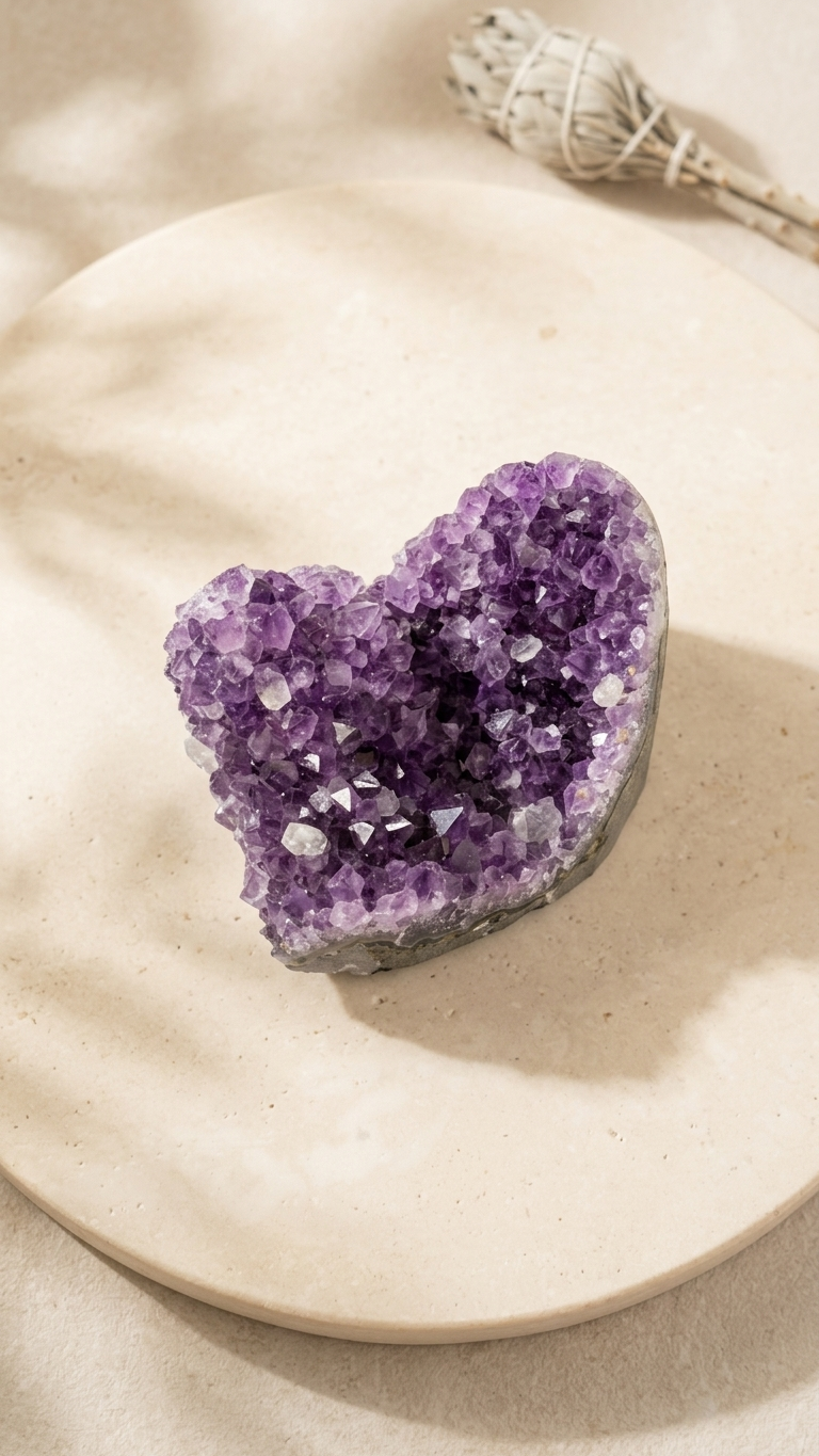 Natural Amethyst Crystal Cluster (With Certificate) | 469g