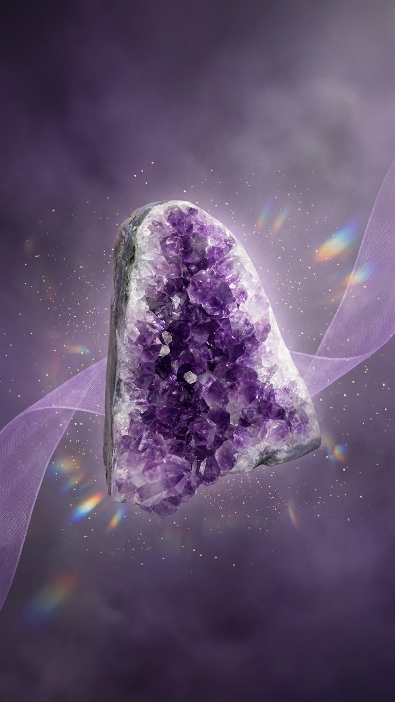 Natural Amethyst Crystal Cluster (With Certificate) | 414g