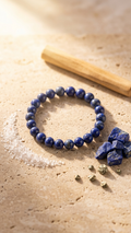 Natural Lapis Lazuli Power Bracelet (With Certificate)