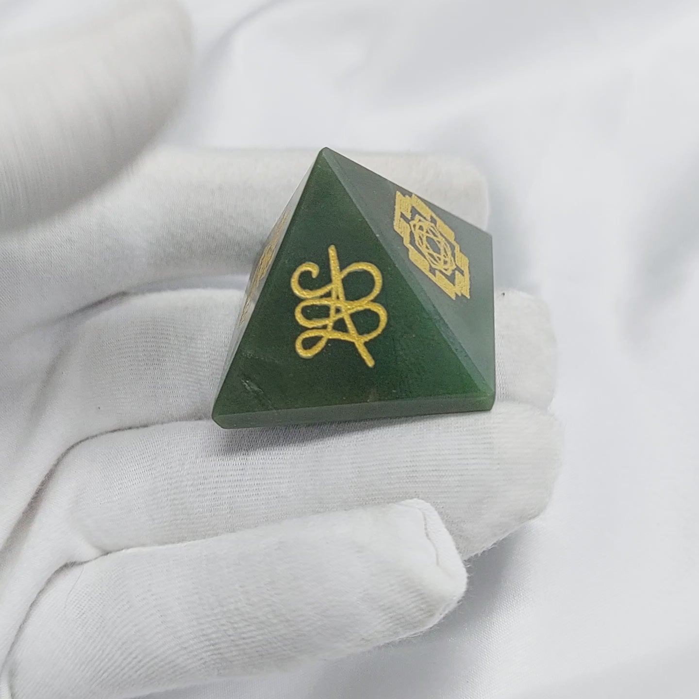 GREEN JADE LAXMI SHREEYANTRA