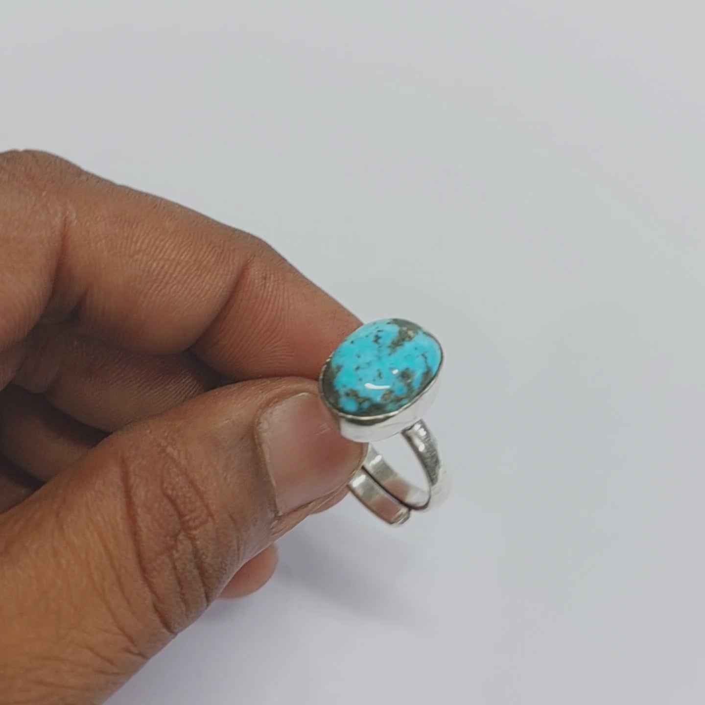Turquoise Ring Oval Shape