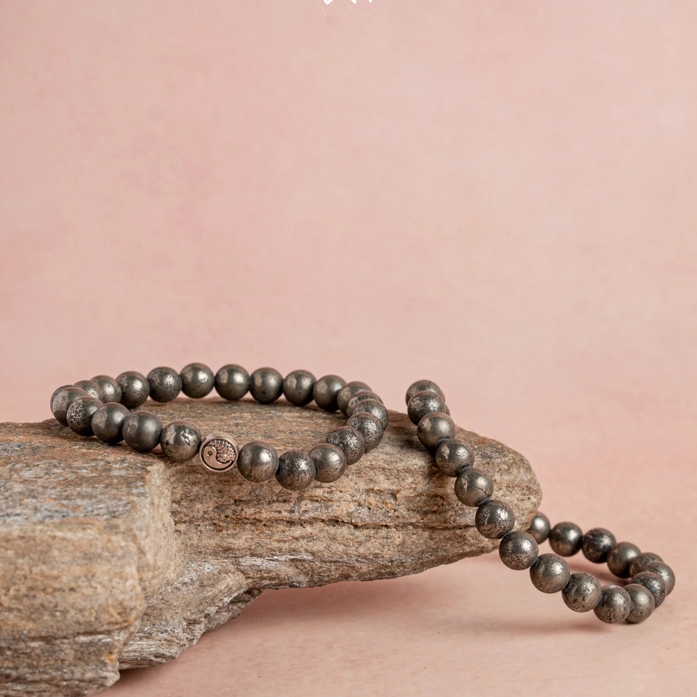 Pyrite Bracelet - Jaipur Crystal Gems