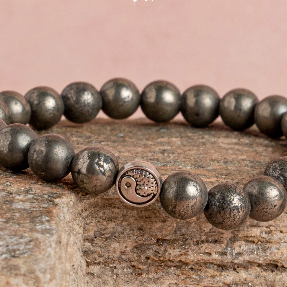 Pyrite Bracelet - Jaipur Crystal Gems