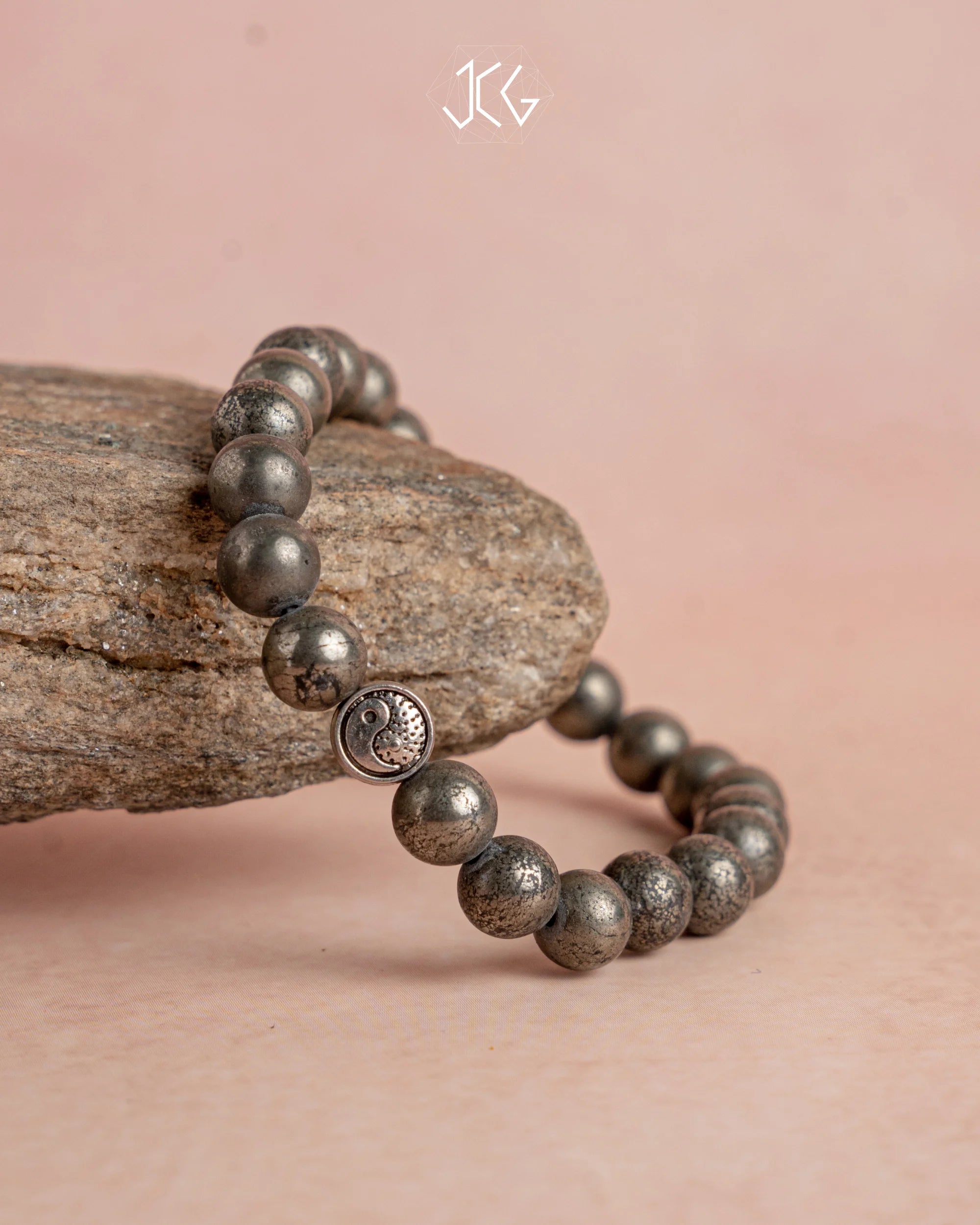 Pyrite Bracelet - Jaipur Crystal Gems